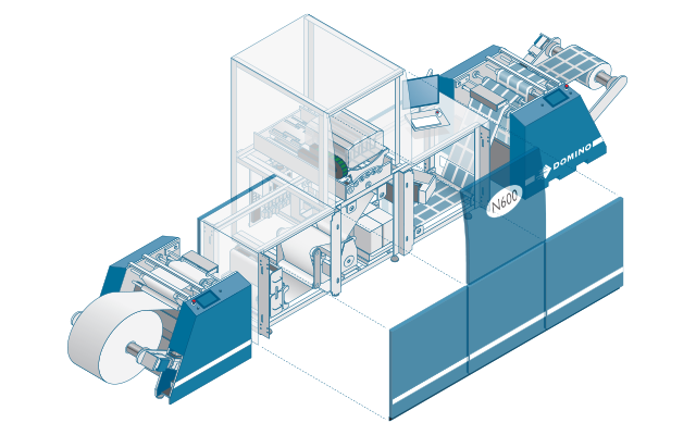 Domino Product Illustration